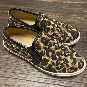 Steve Madden Leopard Print Slip-on Shoe